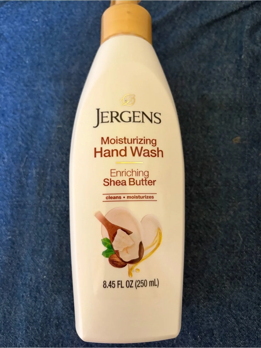 LOT OF 5 Jergens Moisturizing Hand Wash Soap Enriching Shea Butter Scent
